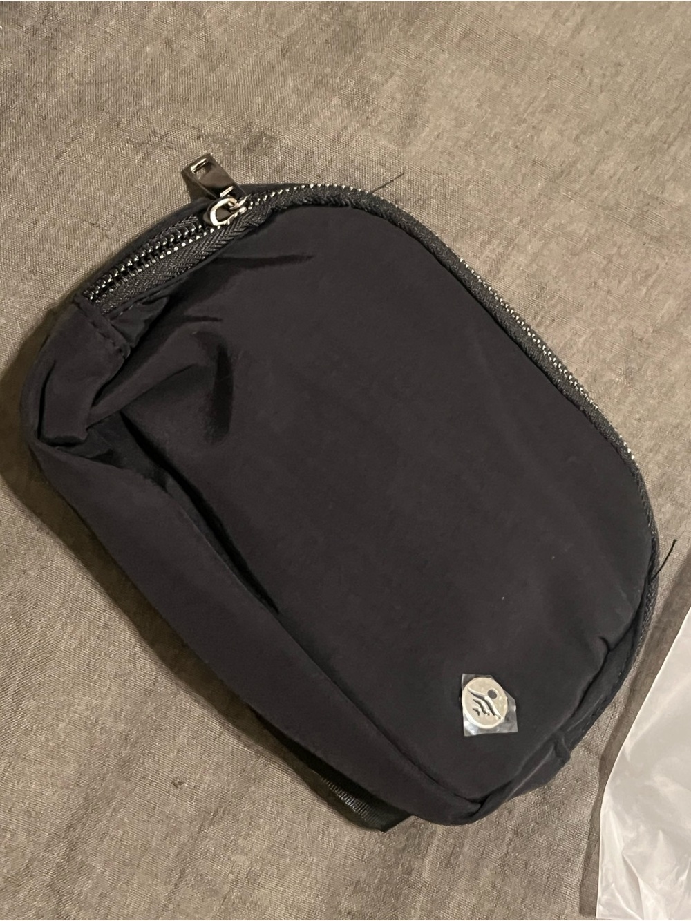 Halara Black Nylon Fanny Pack